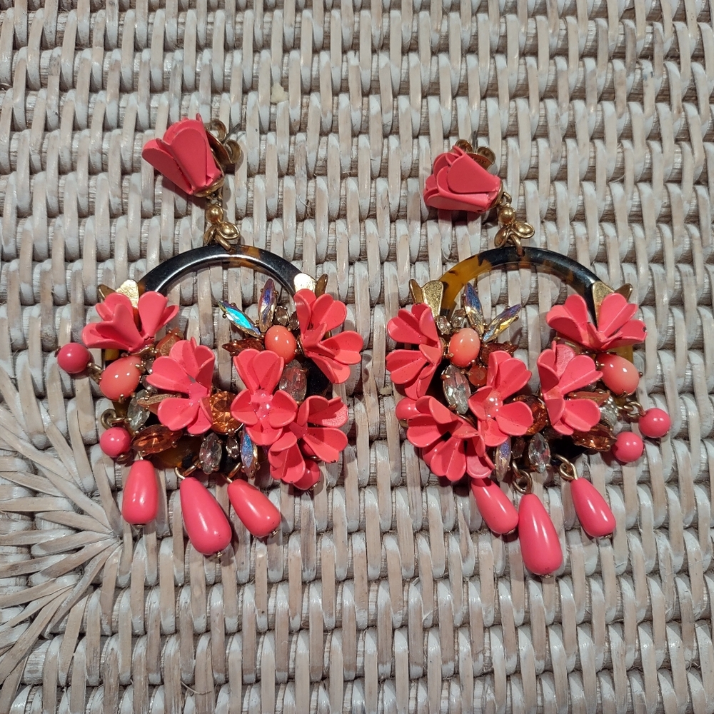 J. Crew Statement Earrings EUC